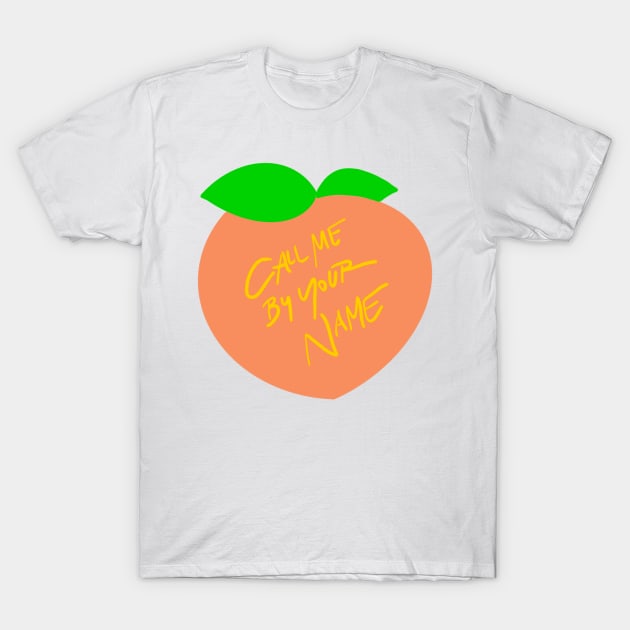 Peach T-Shirt by cutedrivers